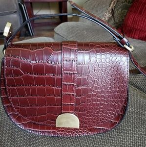 Zara Brown Crossbody Bag